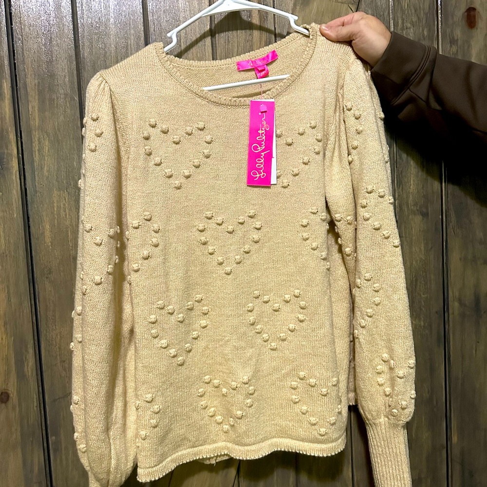 Lilly Pulitzer kippa sweater